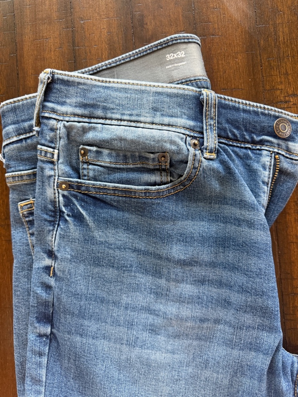 SONOMA Light Blue Men's Straight Flexwear Jeans Size 32x32 - Picture 3 of 5